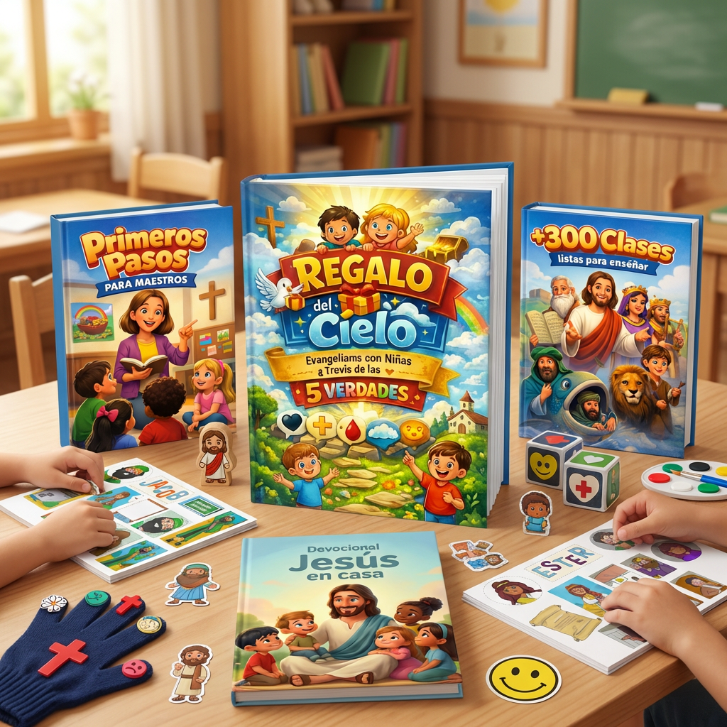 Regalo del Cielo: Las 5 Verdades del Evangelio para Niños